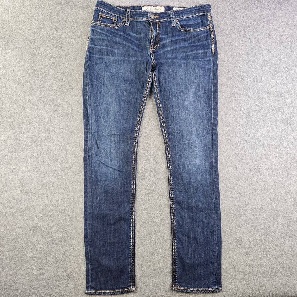 Bke Payton Jeans Women's 31x30 Blue Dark Wash Skinny Stretch Denim